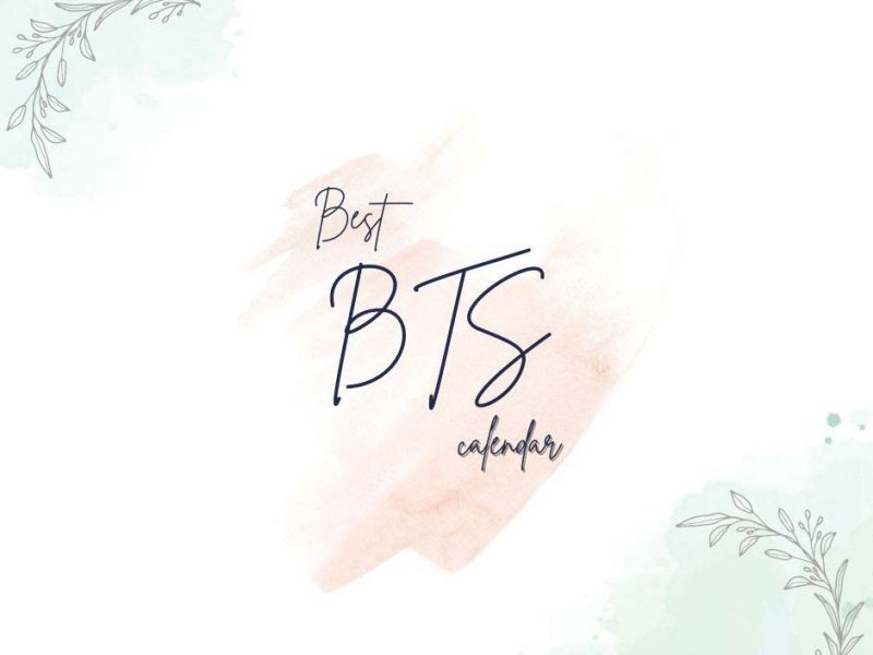 Best BTS Calendar 2023