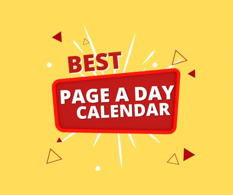 Top 25 Best Page A Day Calendars 2023 CalendarBuy