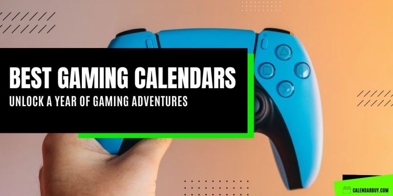 Best Video Gaming Calendars 2024 for Every Gamers Delight