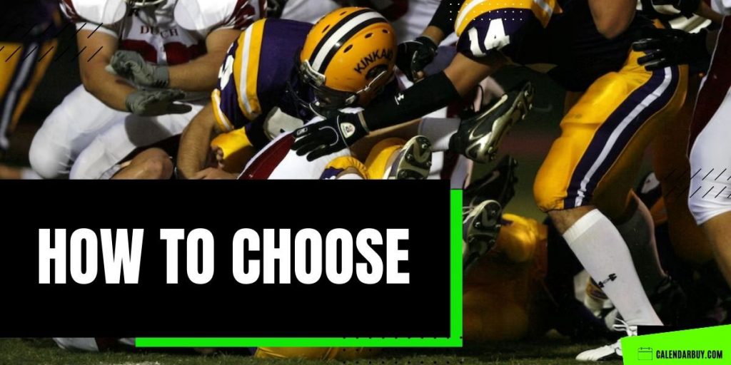 How to Choose NFL Football Calendar