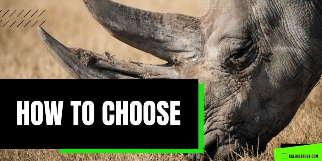 How to Choose Wildlife Calendar