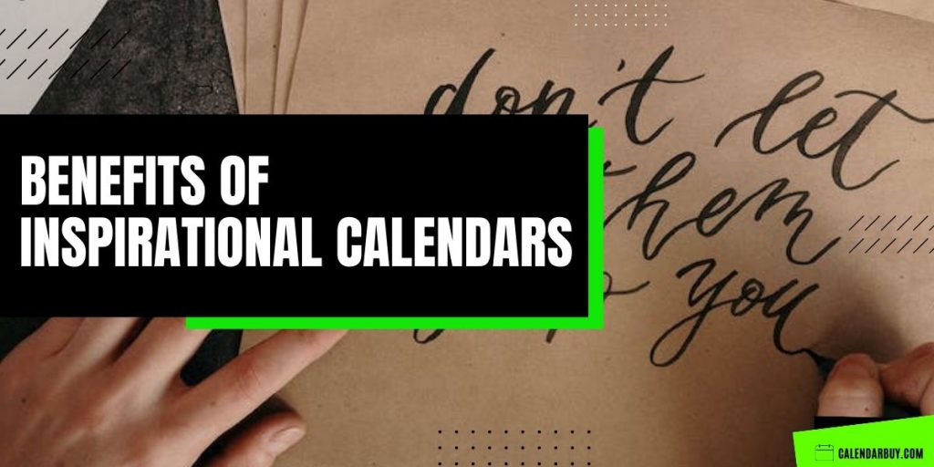 Inspirational Calendar Benefit