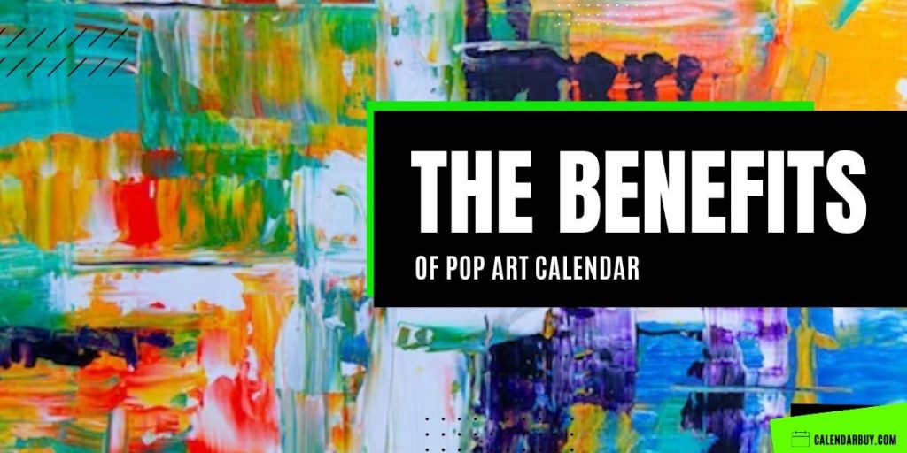 Perks of Having Pop Art Calendar